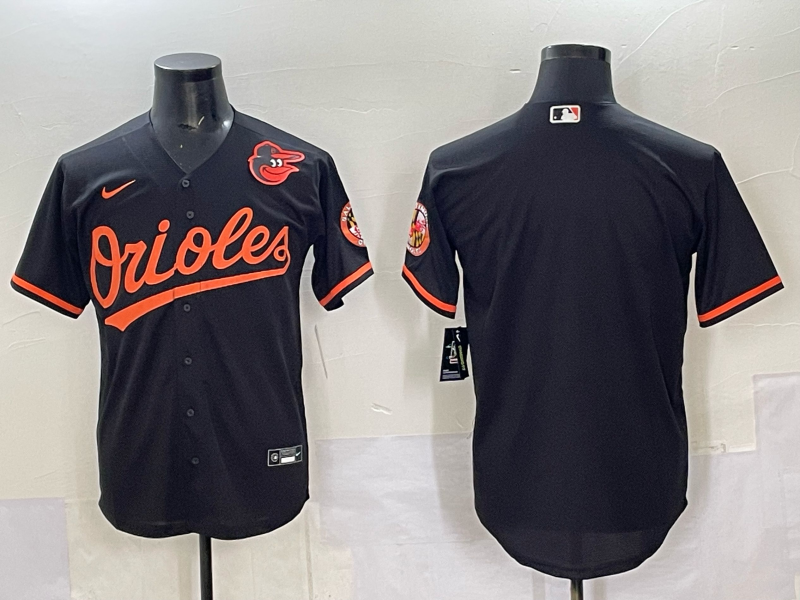 Men 2025 Baltimore Orioles Blank black Nike MLB Jersey style 033